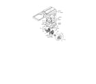 Toro 74325 (250000001-250999999) hydro & belt drive assembly diagram
