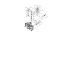 Toro 74325 (250000001-250999999) fan/pulley-rh hydrostat diagram
