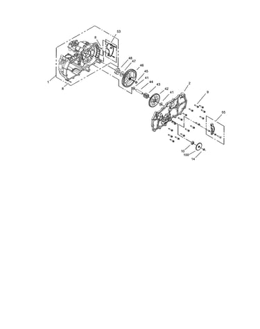Housing-lh hydrostat