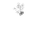 Toro 74325 (250000001-250999999) fan/pulley-lh hydrostat diagram