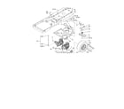 Toro 74325 (230000001-230999999) hydro/belt drive assembly diagram