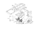 Hydro/belt drive assembly