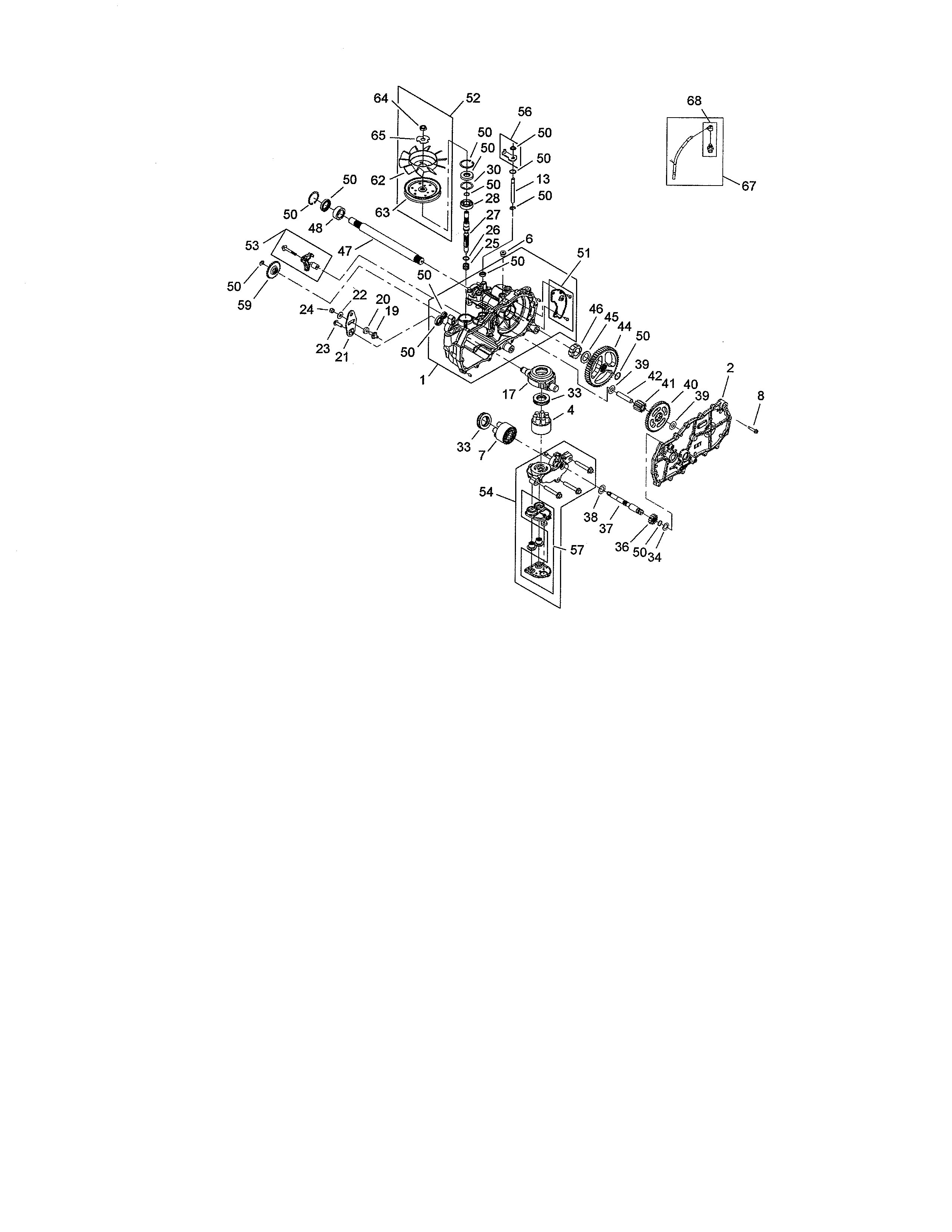 Rh hydro assembly