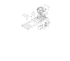 Toro 74370 (280000001-290999999) engine & clutch assembly diagram