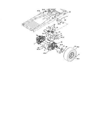 Hydro drive assembly