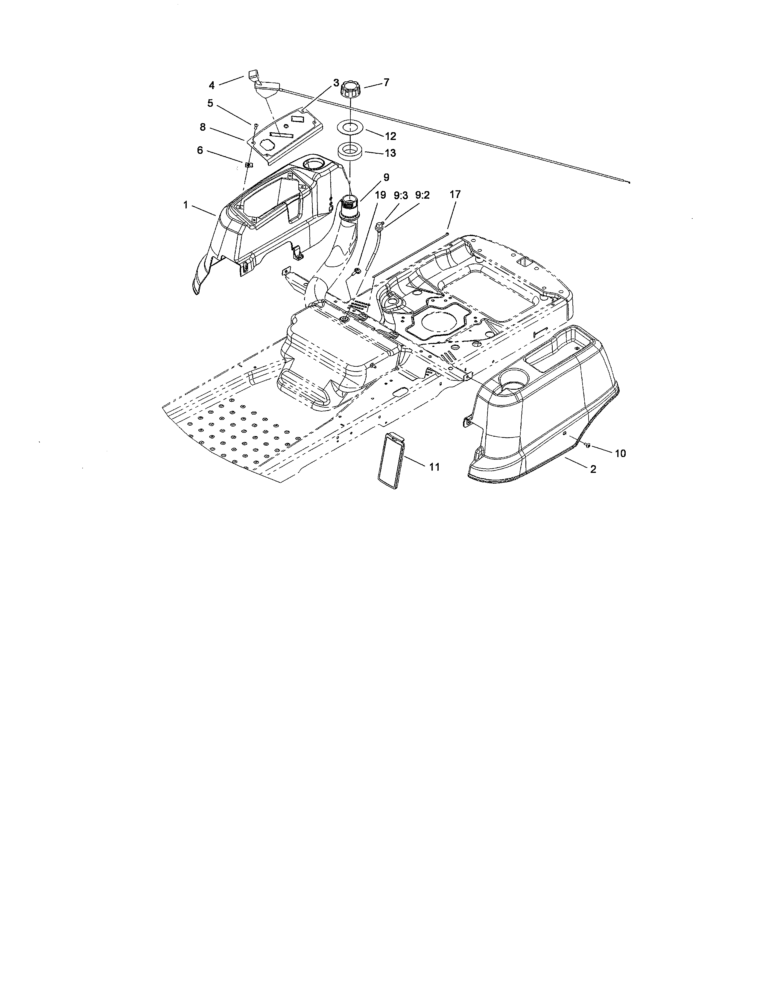 Styling/fuel system