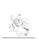 Belt/dust bag/wear plate