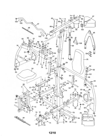 Seat/upright/base