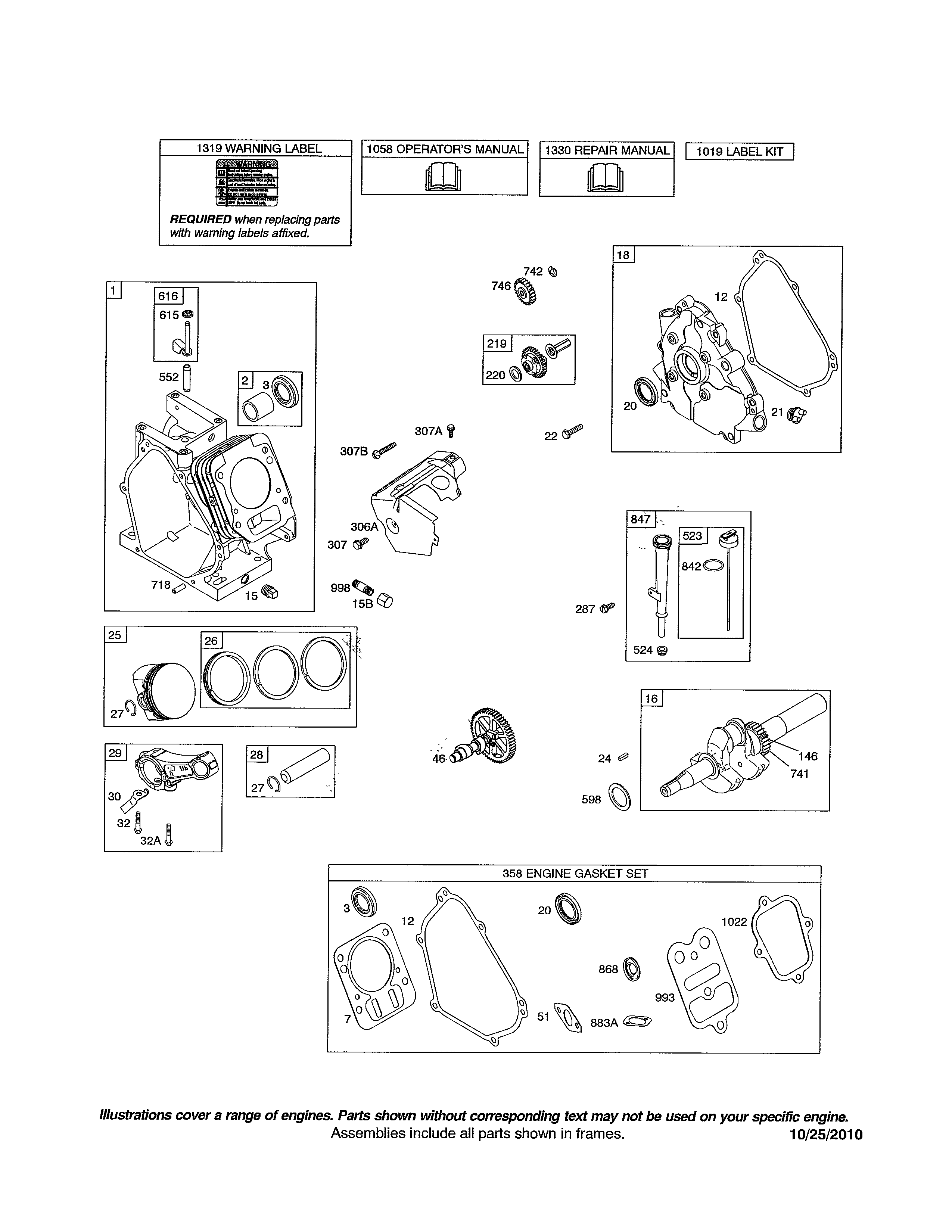 CYLINDER/CRANKCASE/CRANKSHAFT