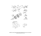 Briggs & Stratton 12C100 (0007-0251) blower housing/flywheel diagram