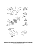Blower housing/flywheel