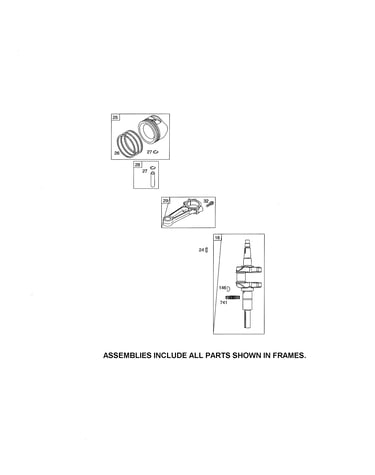 Crankshaft/piston