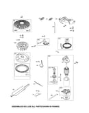 Motor-starter/flywheel