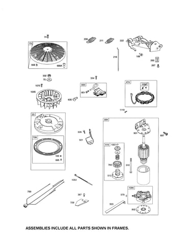Motor-starter/flywheel