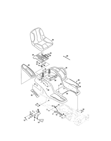 Seat/fender