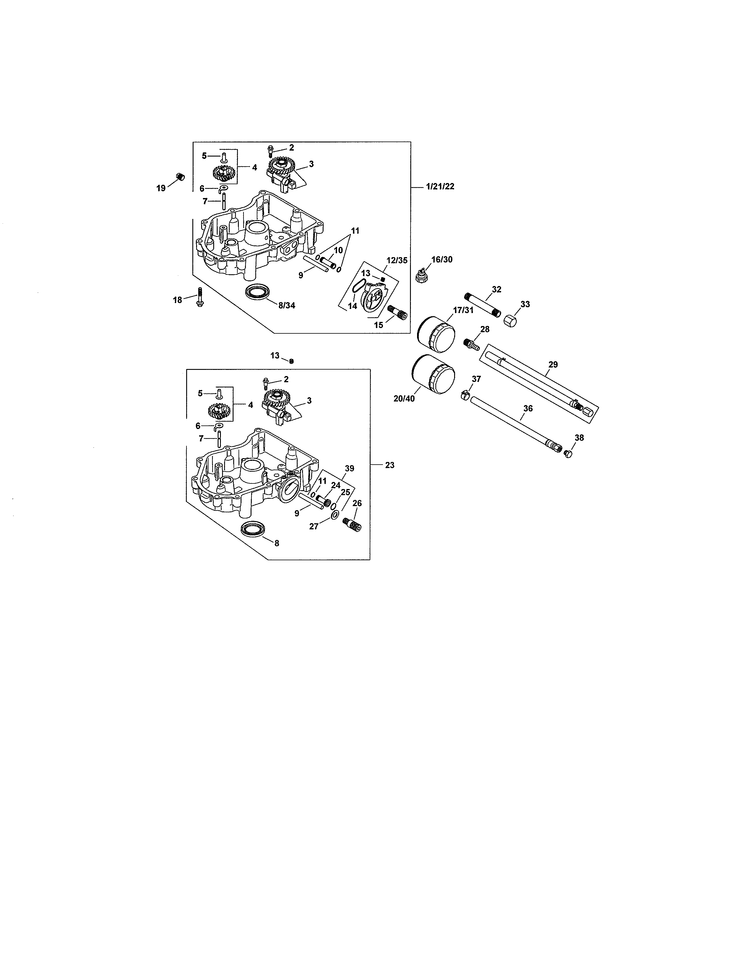 Oil pan/lubrication
