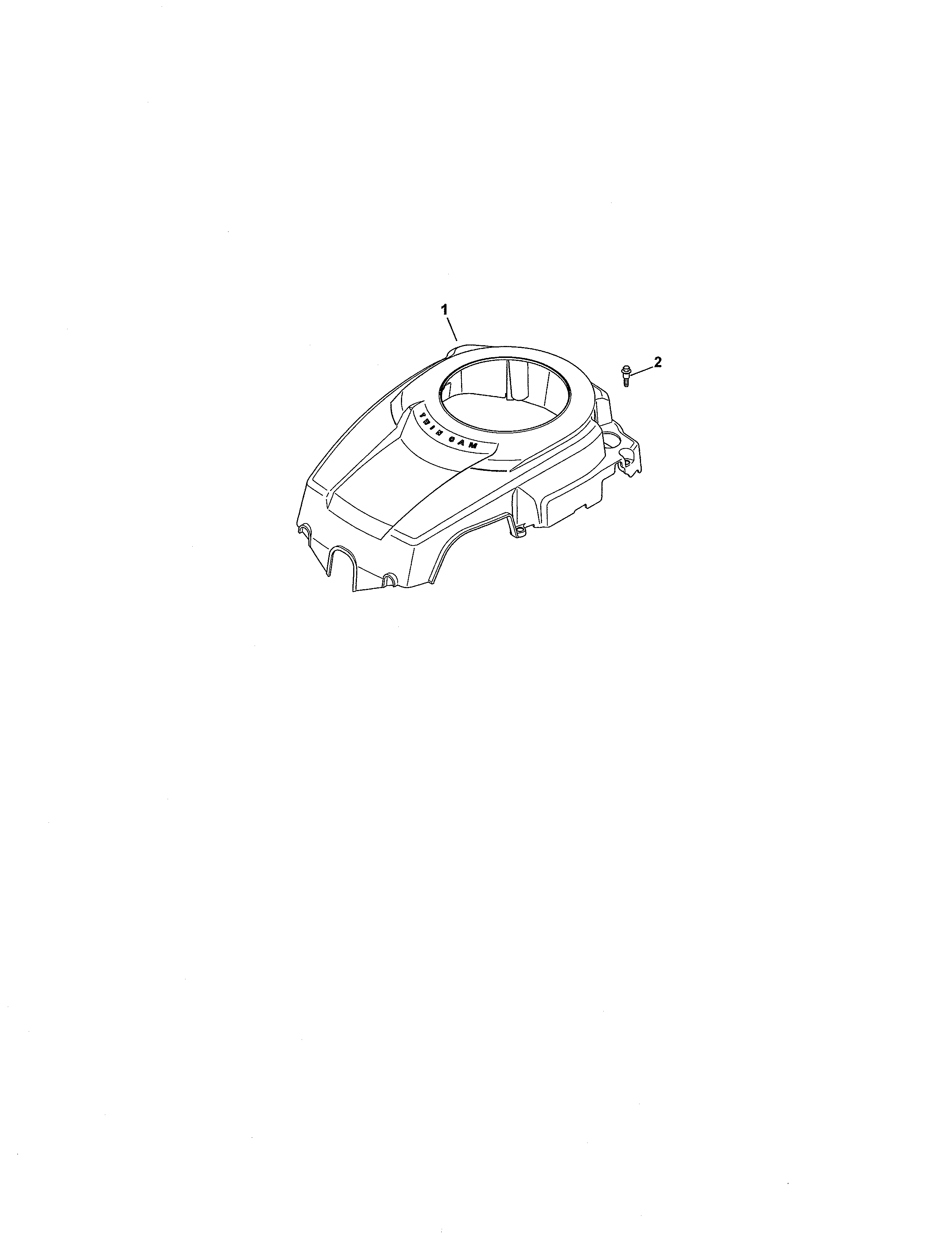 BLOWER HOUSING/BAFFLES