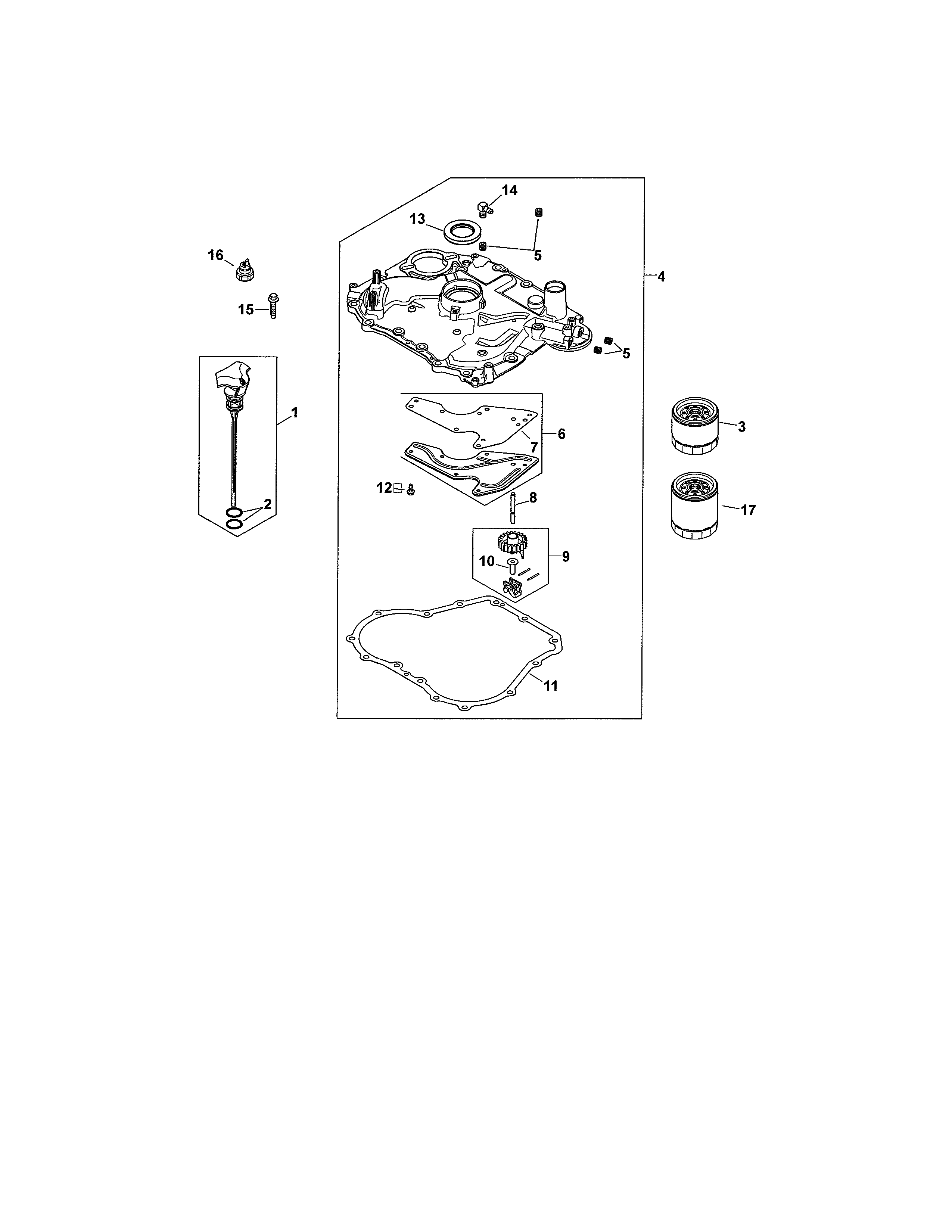 Oil pan/lubrication