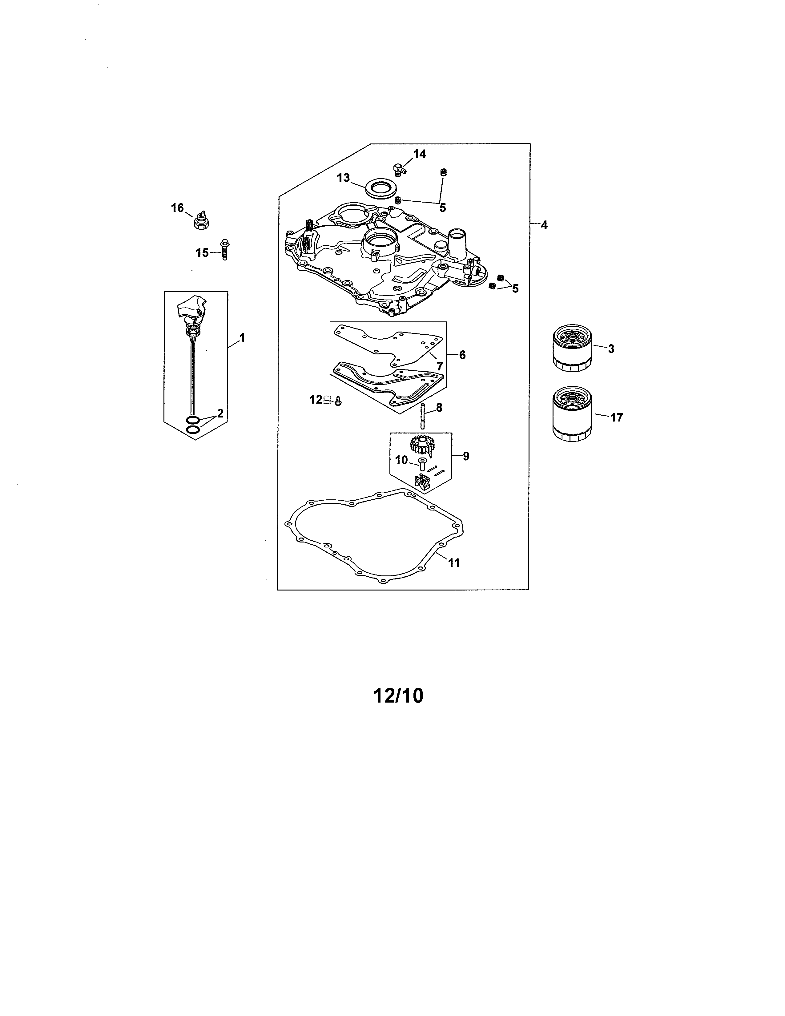Oil pan/lubrication