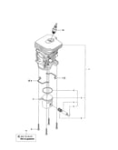 Cylinder piston 435, 435e