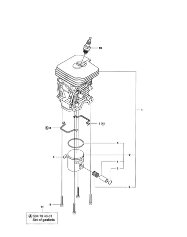 Cylinder piston 440e