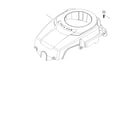 Toro 13AX60RH744 (1A056B50000 AND UP) blower housing assembly diagram