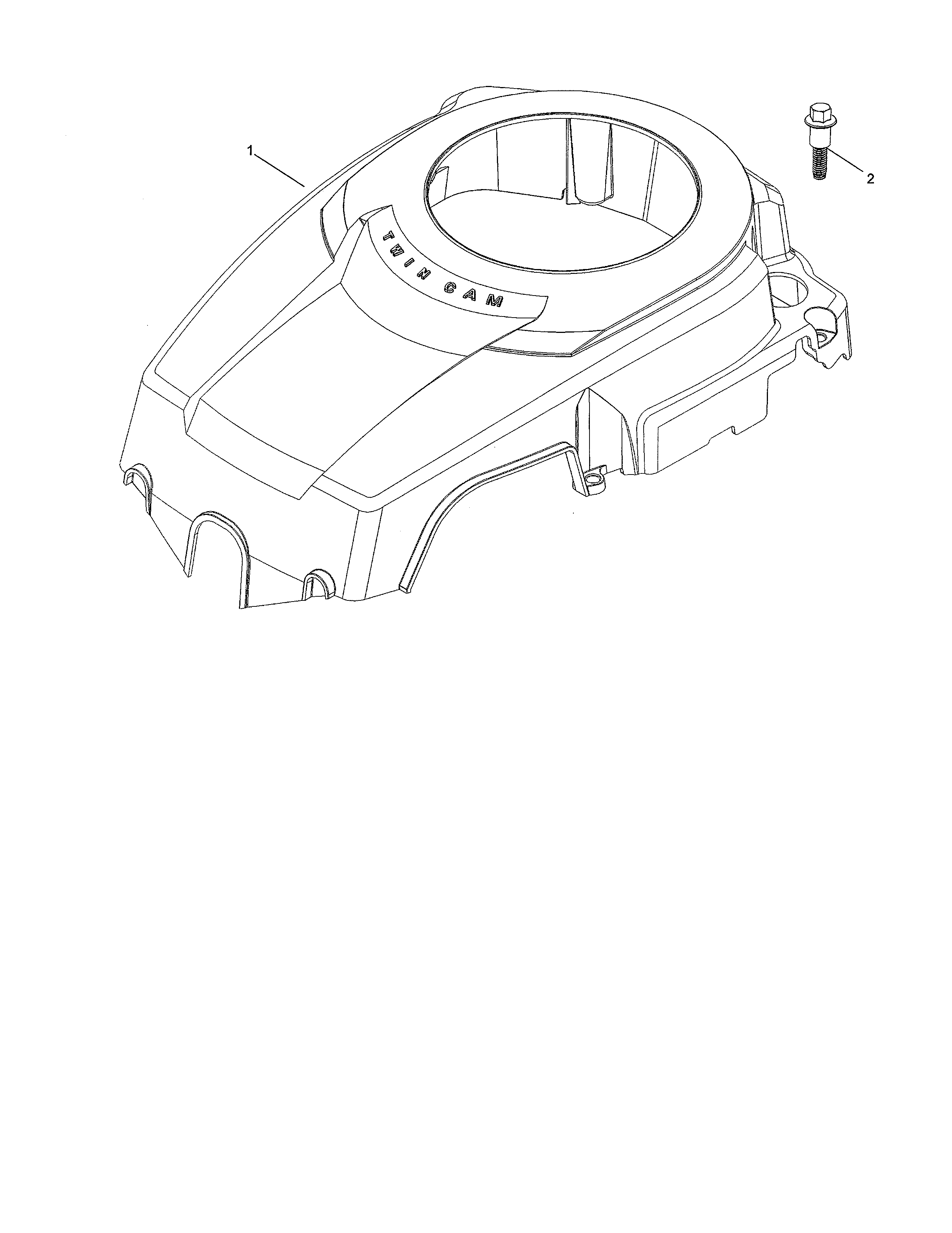 Blower housing assembly
