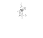Toro 13AP60RP744 (1A096B50000 AND UP) crankcase assembly diagram