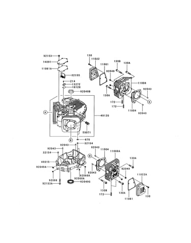 Cylinder/crankcase