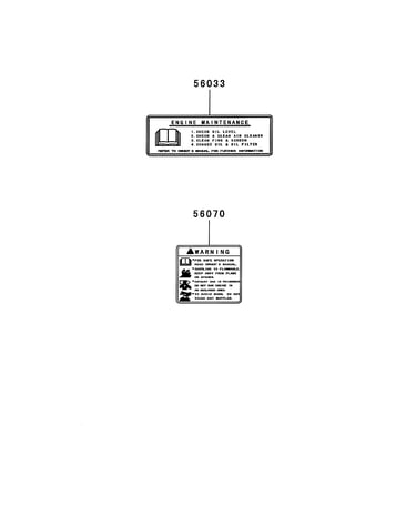 Engine labels