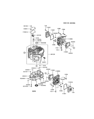Cylinder/crankcase