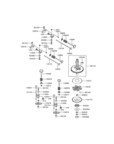 Valve and camshaft