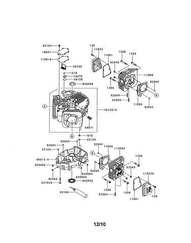 Cylinder/crankcase
