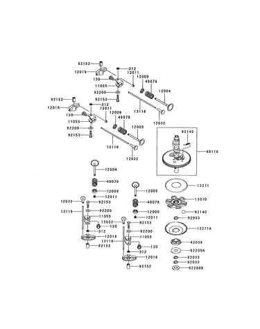 Valve and camshaft
