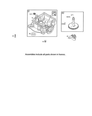 Crankcase assembly