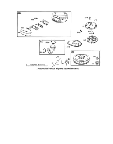 Blower housing assembly