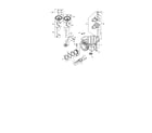 Toro 74360 (270000001-270999999) crankcase assembly diagram