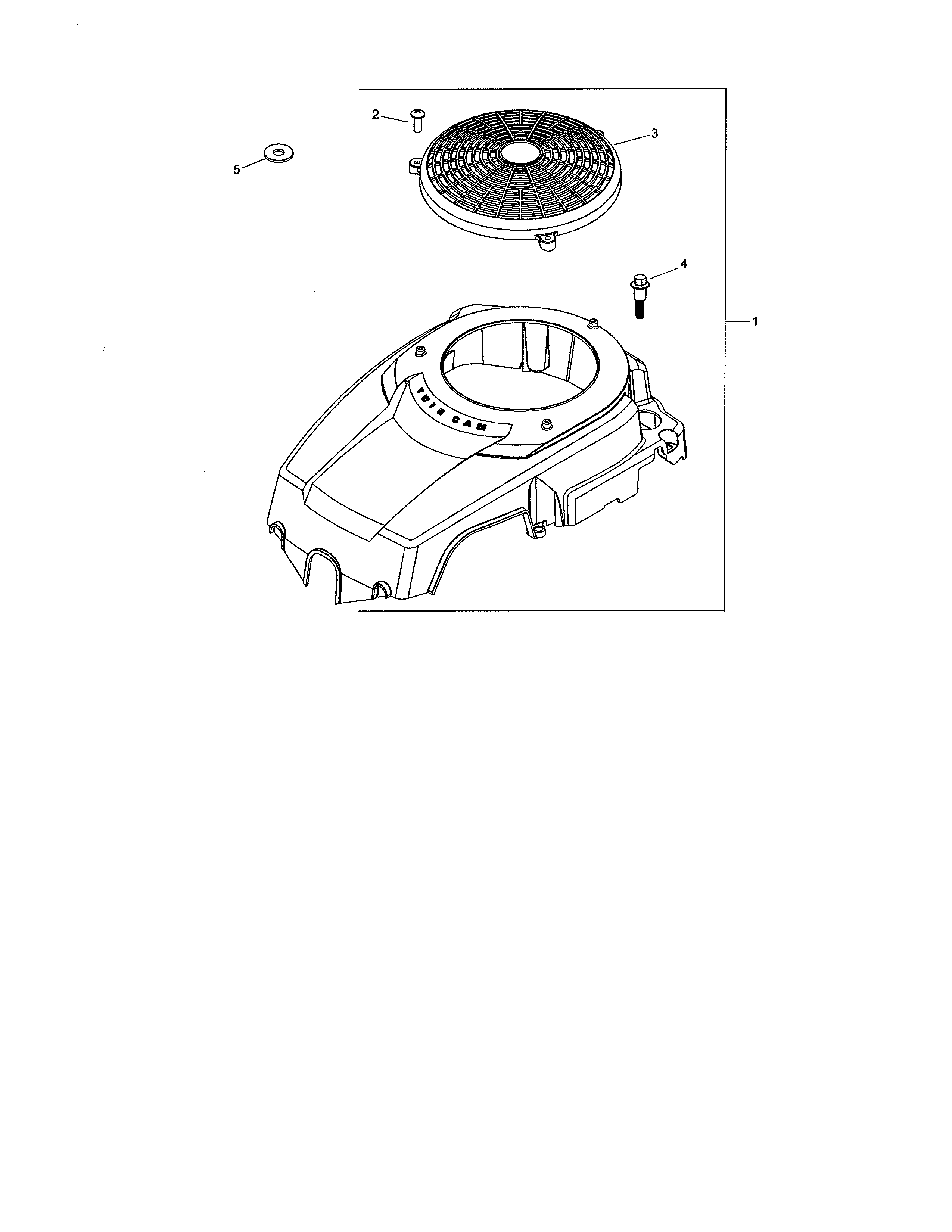 Blower housing assembly