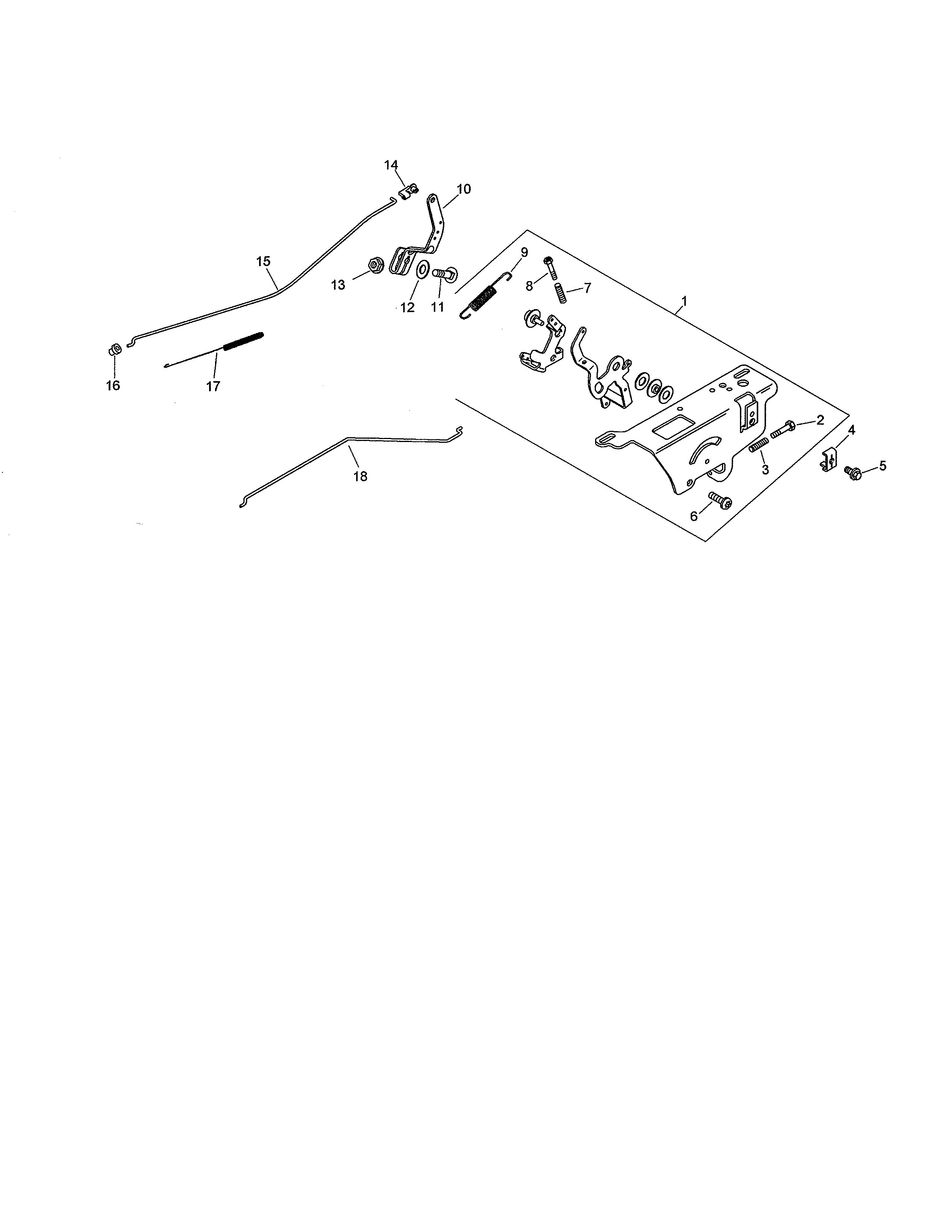 Engine control assembly