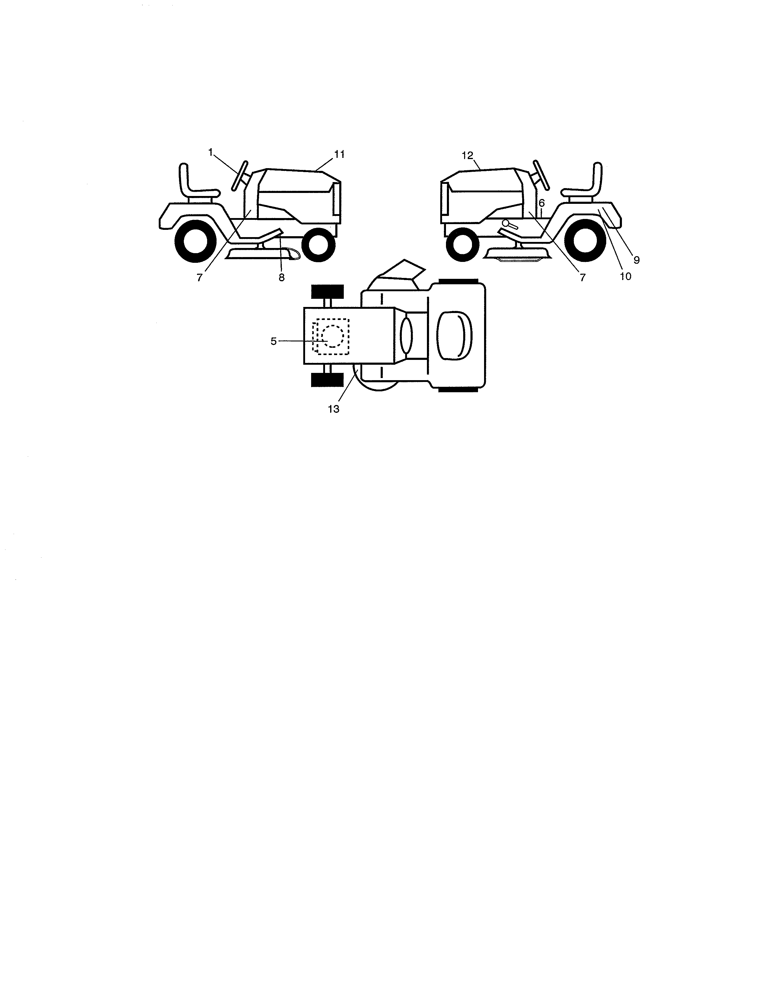 _ ЯR⑅⃛ Official Craftsman 917289223 front-engine lawn tractor parts