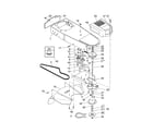 Craftsman 917773743 chassis/deflector diagram