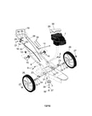 Handle/wheels/engine
