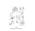 Briggs & Stratton 126L02-1528-F1 cylinder/crankshaft/sump diagram