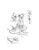 Deck/spindle pulley