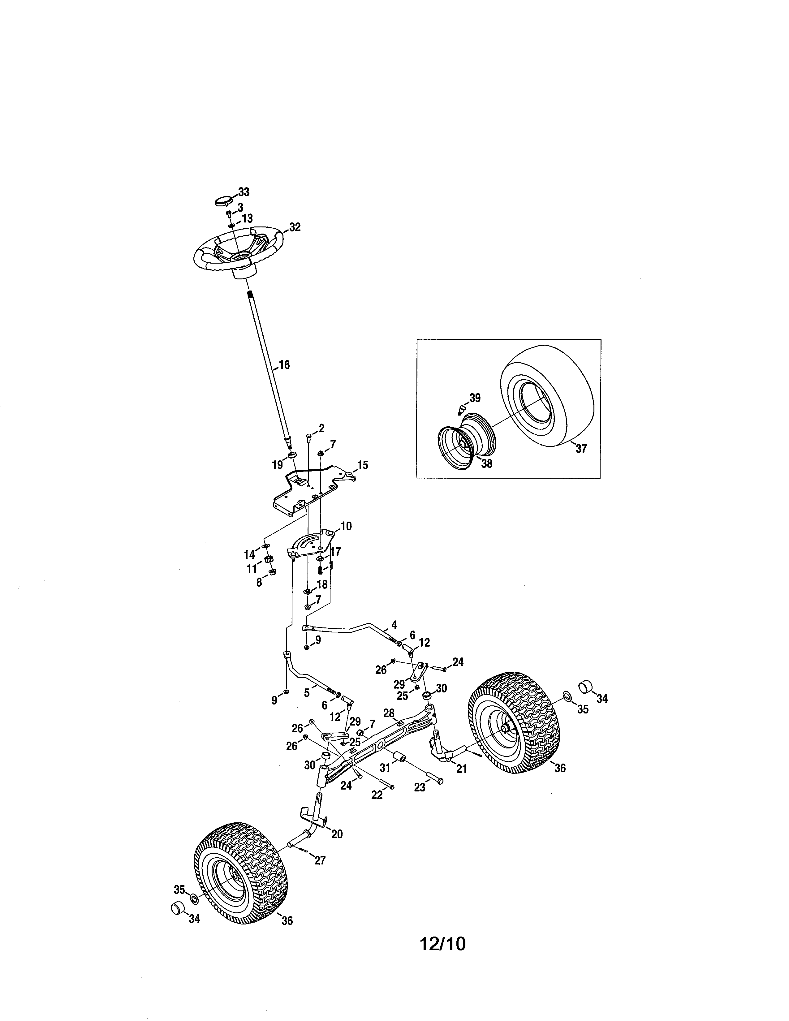 Steering & axle