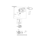 Briggs & Stratton 31P677-3373-G6 blower housing/flywheel diagram