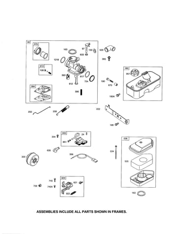 Carburetor/fuel tank