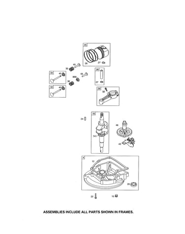 Crankshaft/sump