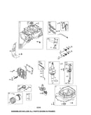 Cylinder/crankshaft/sump