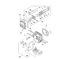 Craftsman 9174791A head/valve/breather diagram
